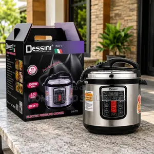 Italian Dessini Electric Pressure Cooker 6 Litres