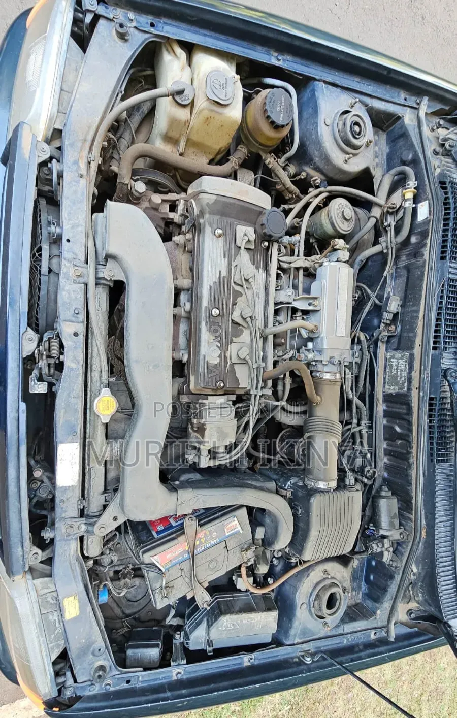 Toyota Starlet 1997 Blue