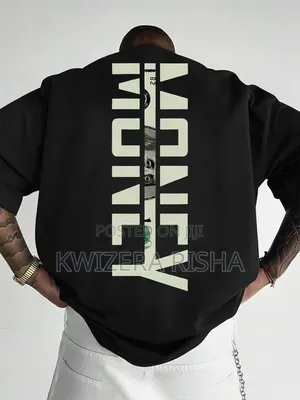 Stylish Custom Black Streetwear Tee