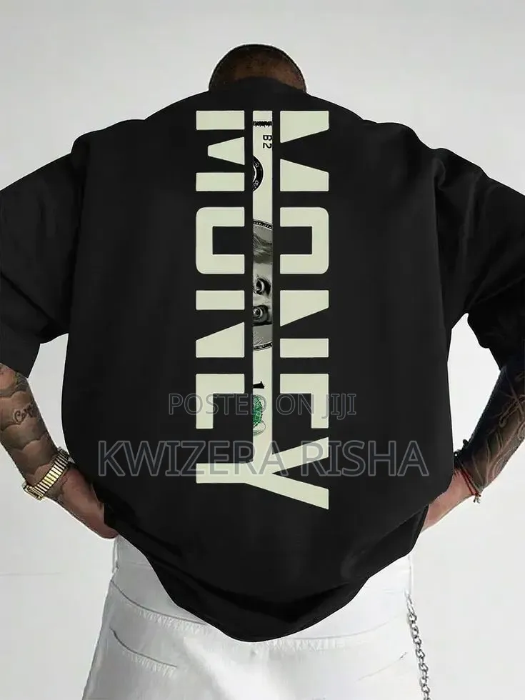Stylish Custom Black Streetwear Tee