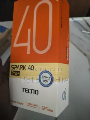 Tecno Spark 40 Pro+ 128 GB Black