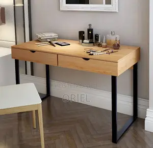Office Desk : Study Desk With 2 Storage Compartments