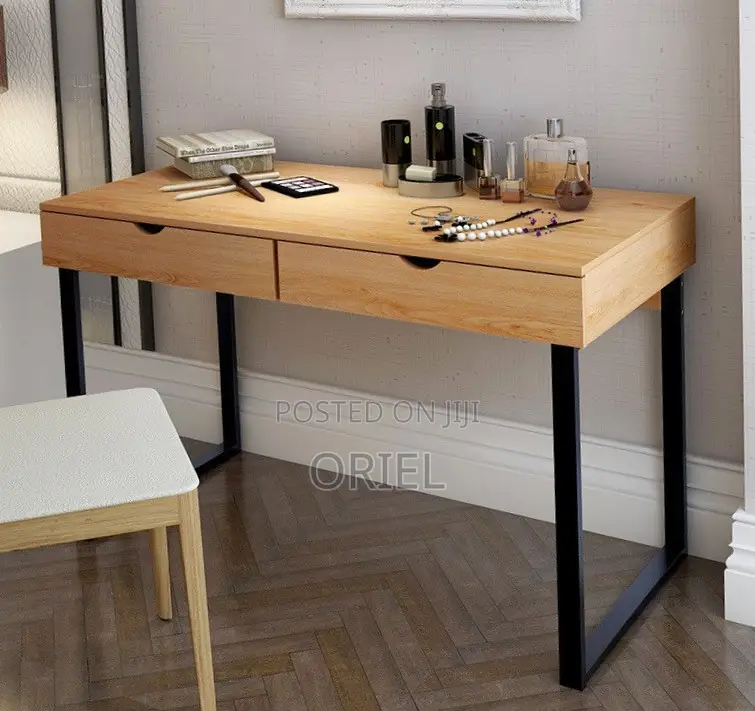 Office Desk : Study Desk With 2 Storage Compartments