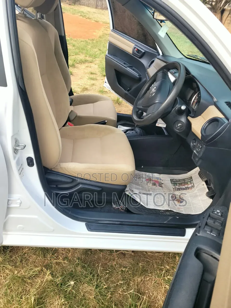 Toyota Axio 2012 White