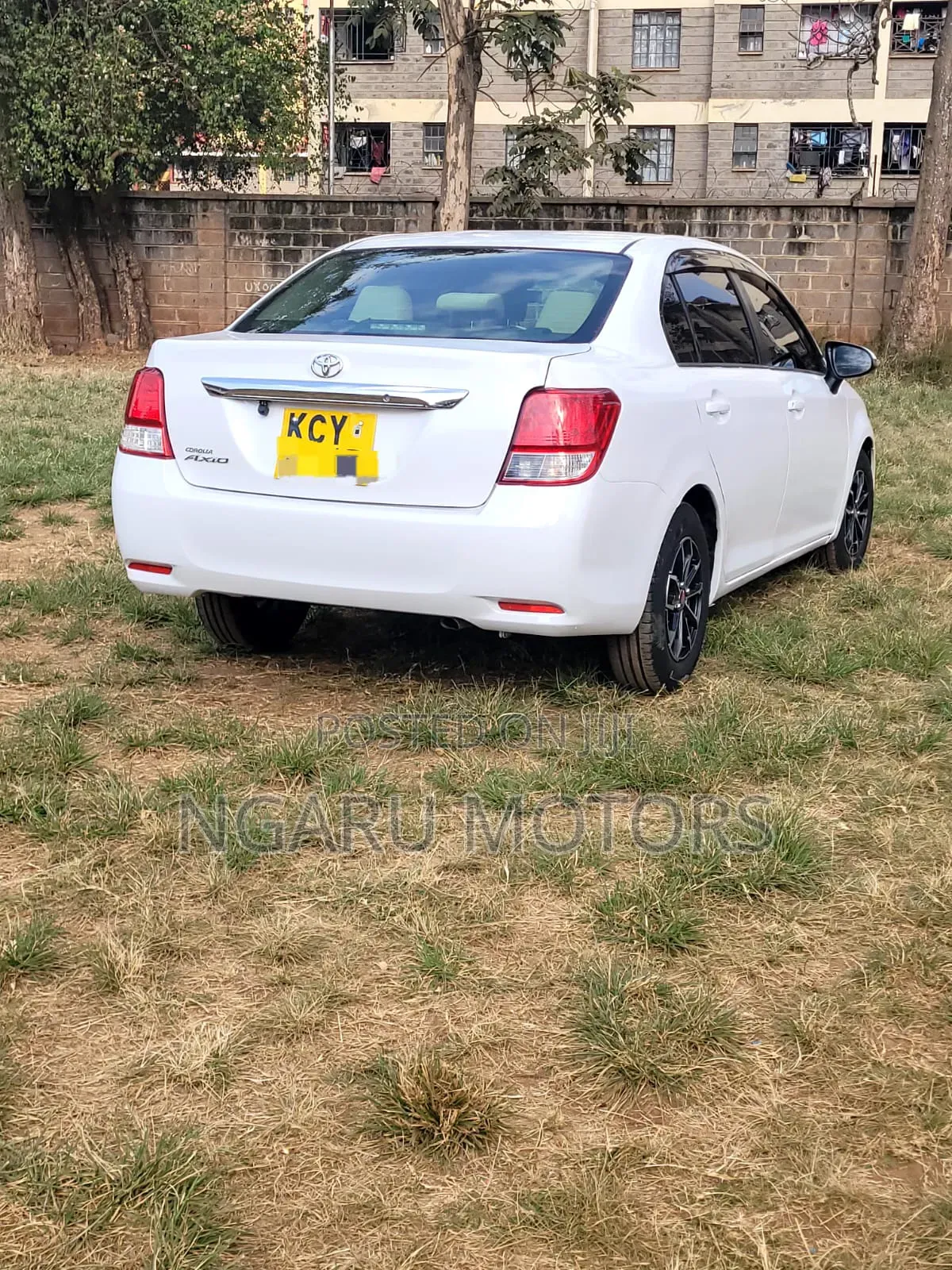 Toyota Axio 2012 White