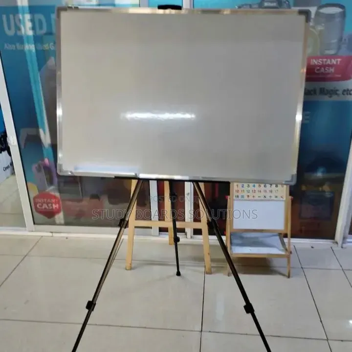 90cmx60cm Whiteboard With Tripod Stand for Your Business Price Display