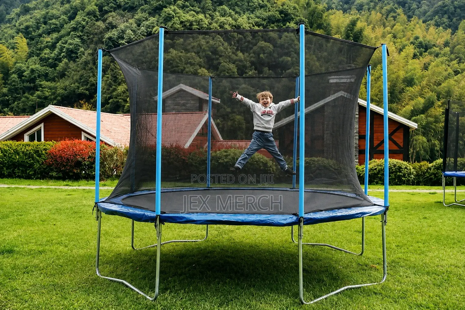 8 FT Trampoline With Safety Net - Order Yours Today