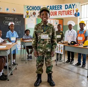 Kids Military Sniper  Career Day Costume Set (4-12yrs)