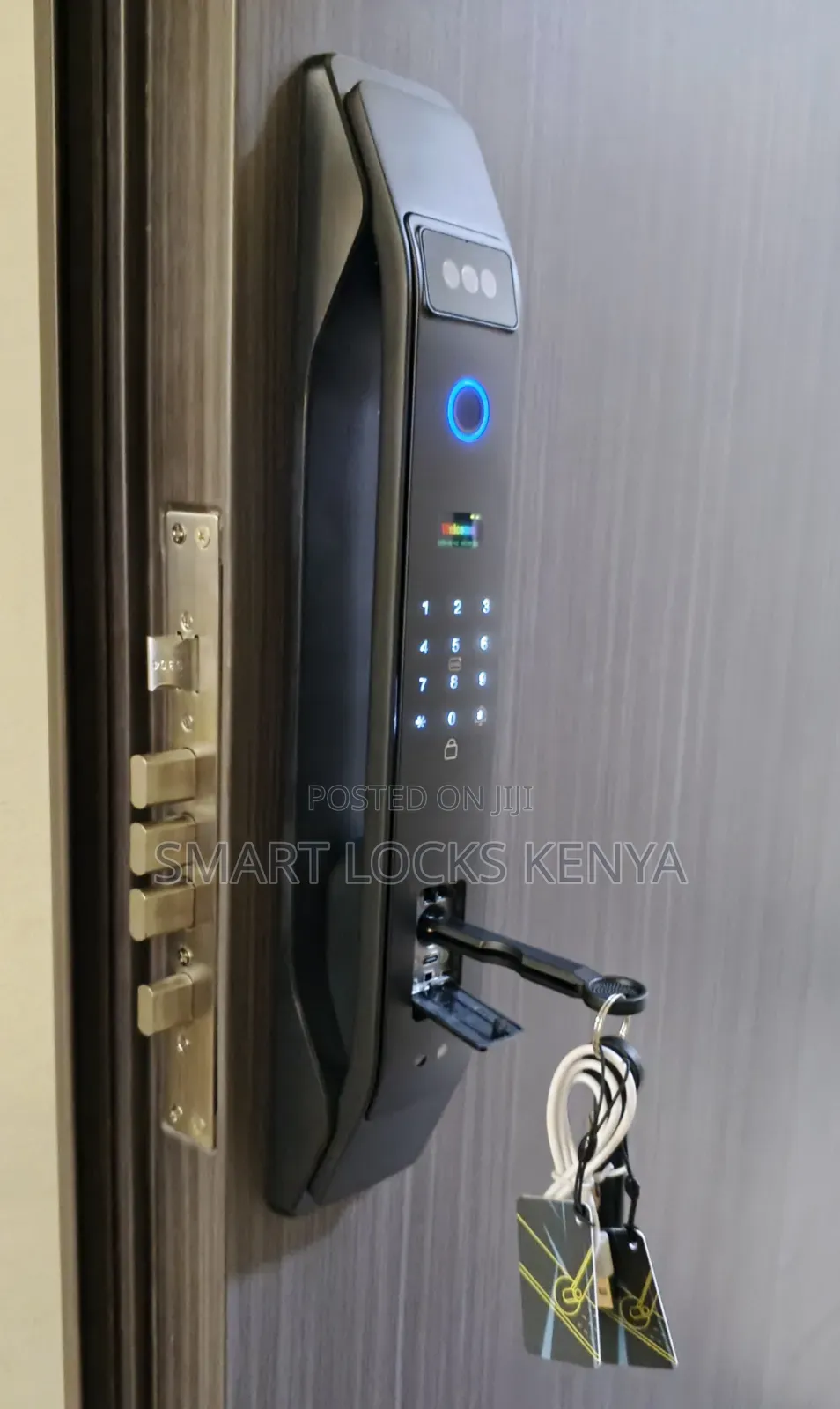Wifi Automatic 3D Face Recognition Smary Door Lock With Camera