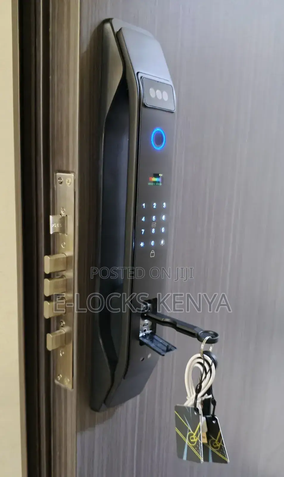Wifi Automatic 3D Face Recognition Smary Door Lock With Camera