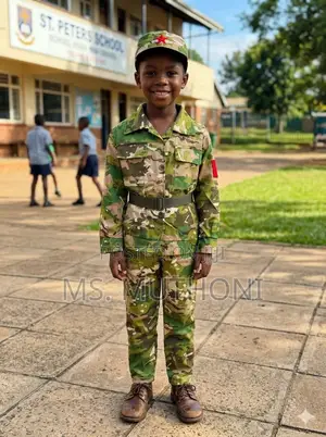 Career Day (4-12 Yrs ) Kids Army Soldier Costume Set