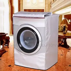 Silver Washing Machine Cover Up to 12kg
