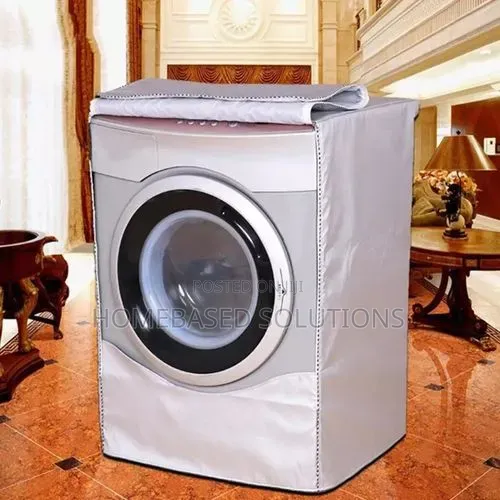 Silver Washing Machine Cover Up to 12kg