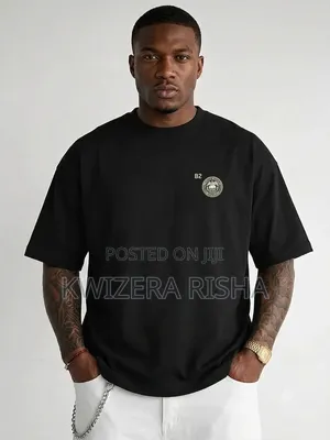 Stylish Custom Black Streetwear Tee