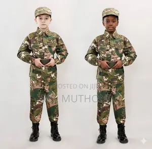(4-12 Yrs)Career Day All-Inclusive Kids Jungle Field Soldier Costume