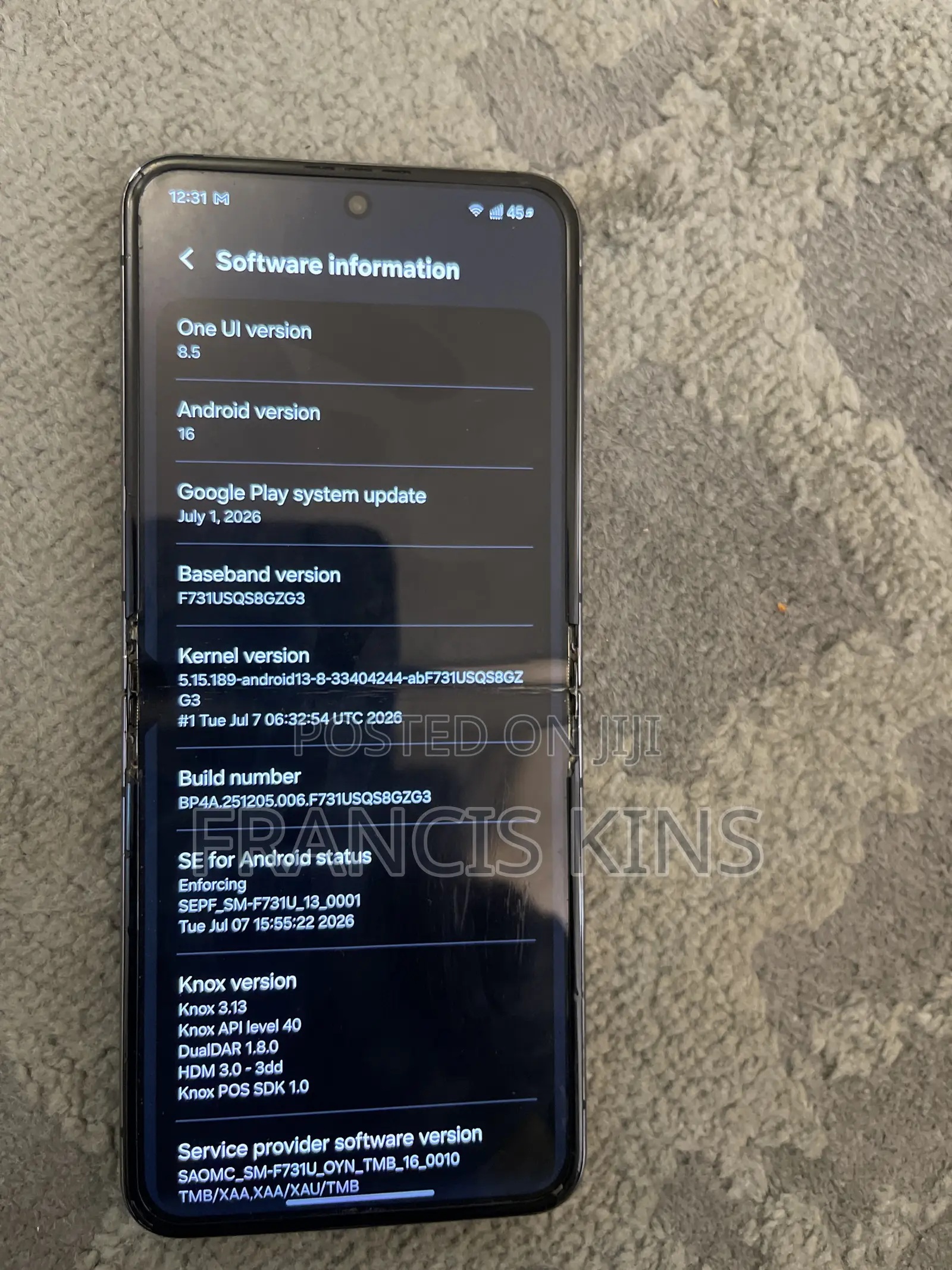 Samsung Galaxy Z Flip 5 256 GB Gray