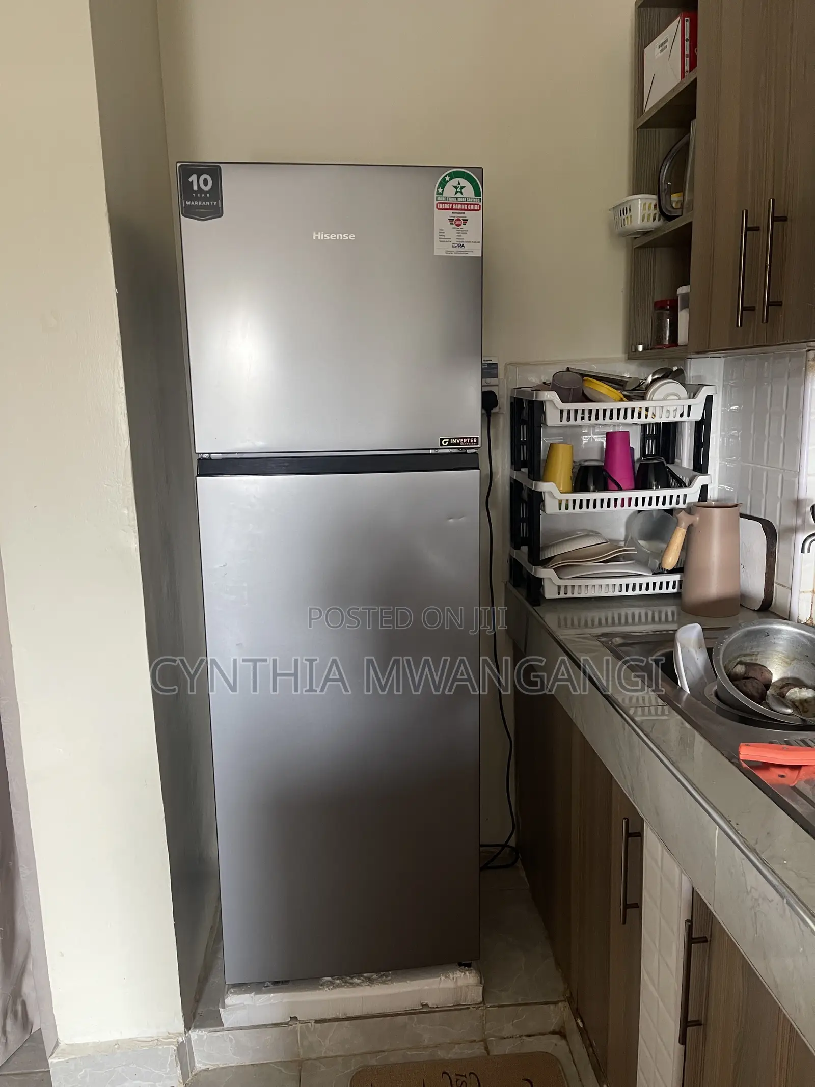 HISENSE FRIDGE 250lires KSH 39,000