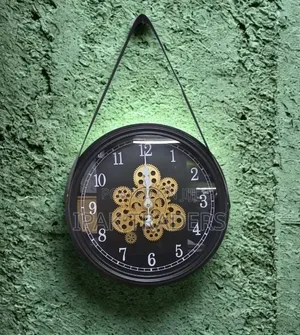*⏯Rotating Moving Gear Wall Clock* 
:32cm