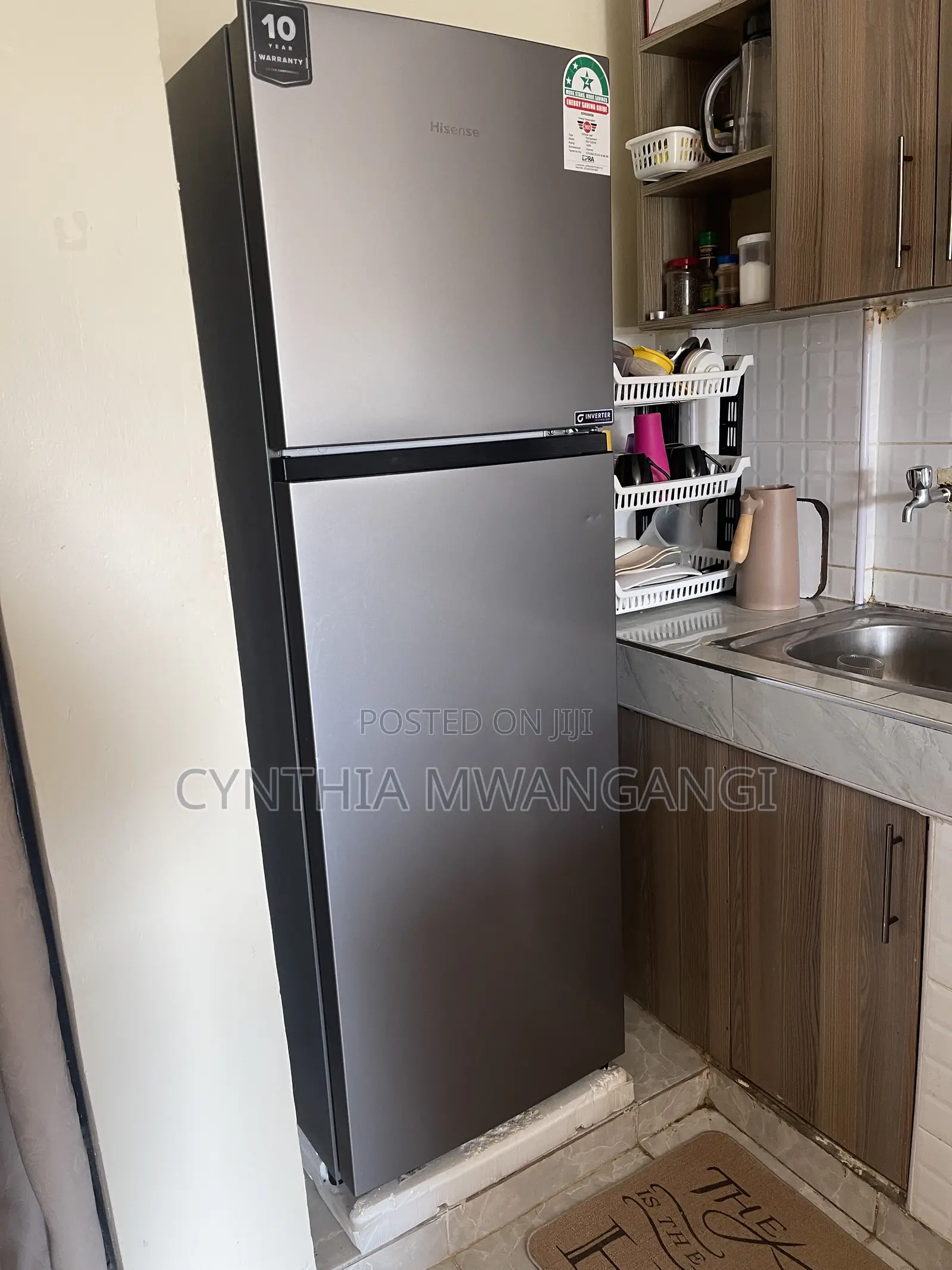 HISENSE FRIDGE 250lires KSH 39,000