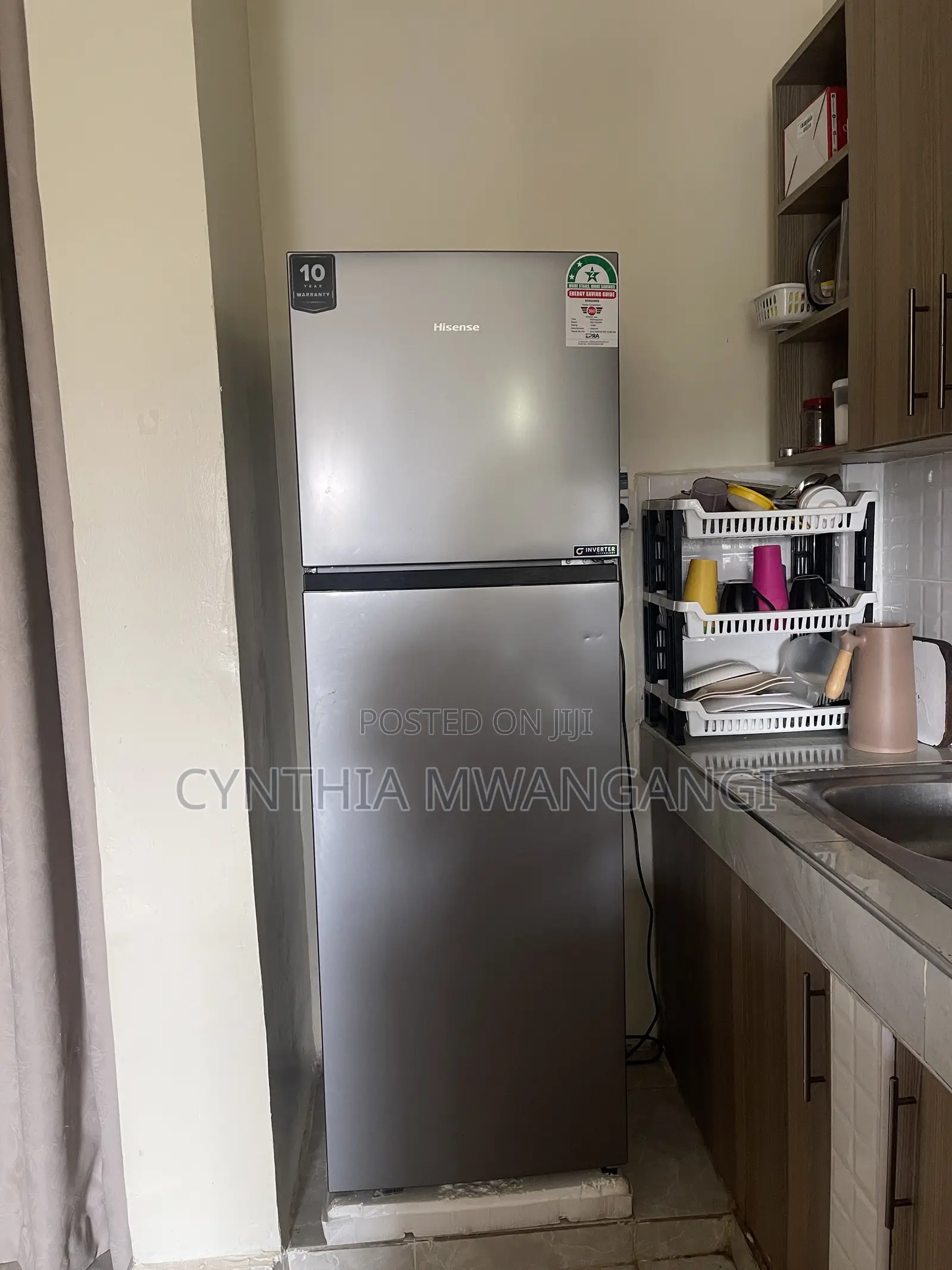 HISENSE FRIDGE 250lires KSH 39,000