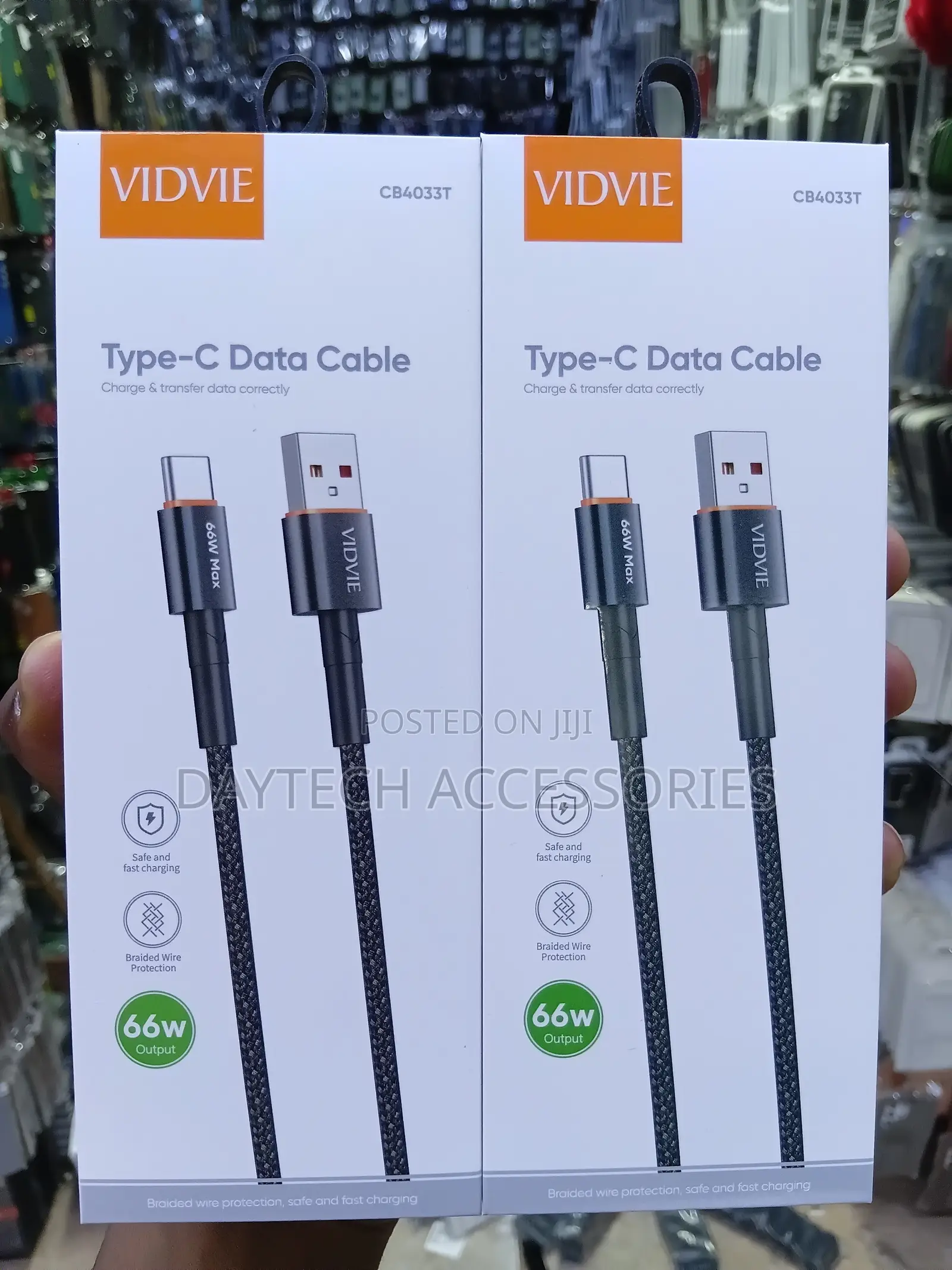 Vidvie CB4033T Cable Faststable Charging and Efficient Data Transfer.