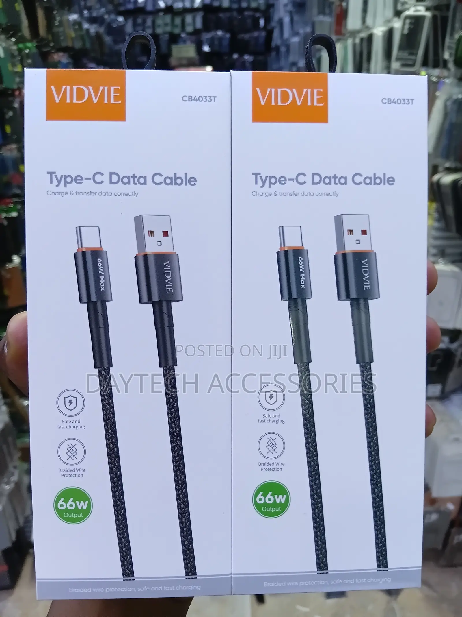 Vidvie CB4033T Cable Faststable Charging and Efficient Data Transfer.