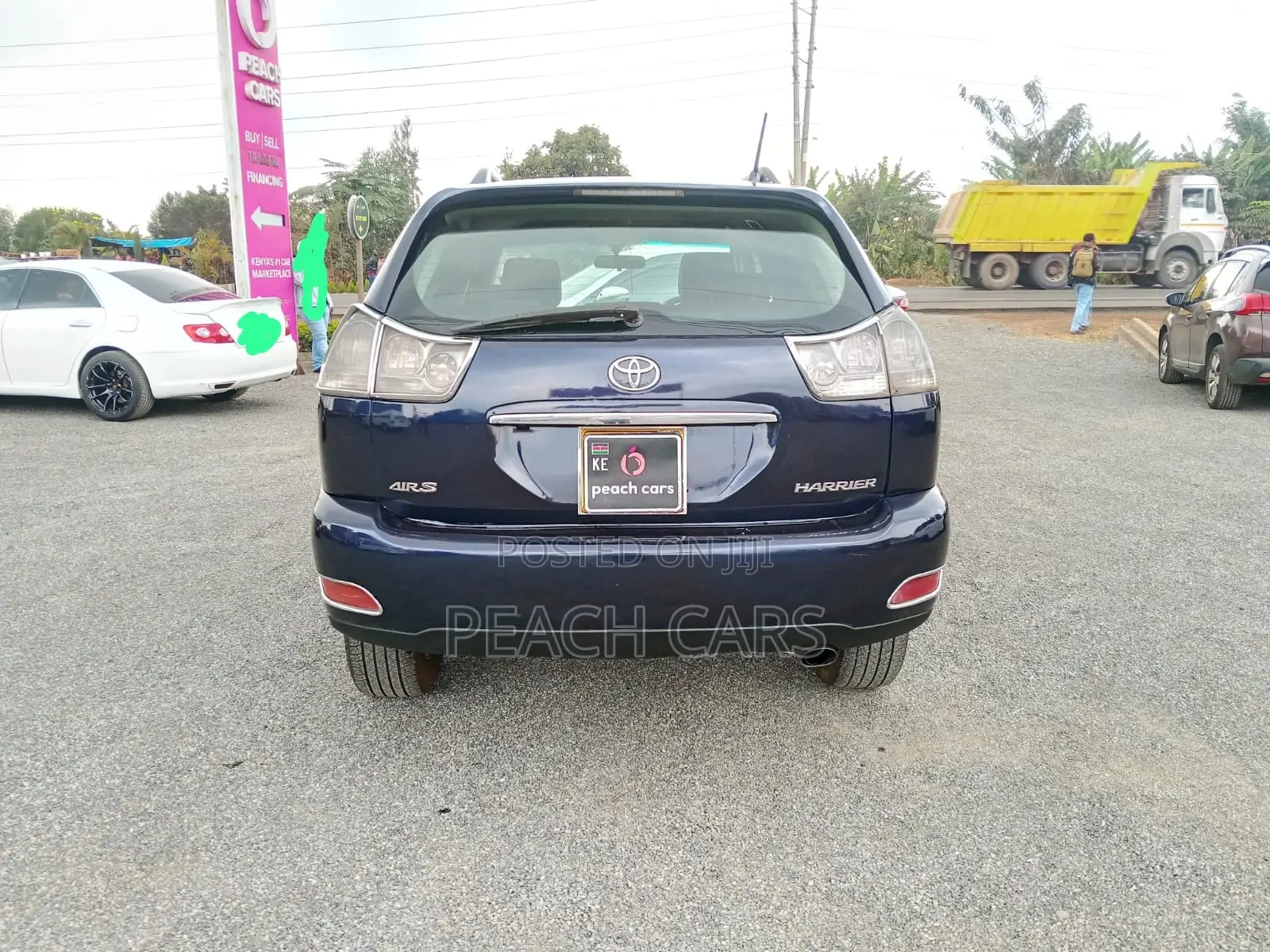 Toyota Harrier 2008 Blue