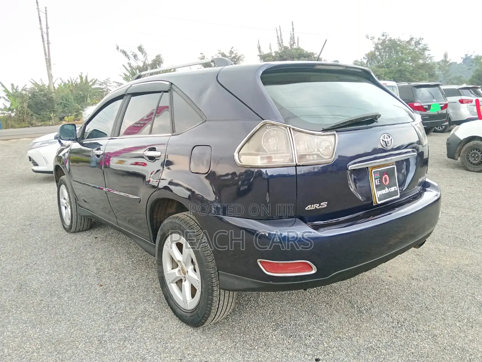 Toyota Harrier 2008 Blue