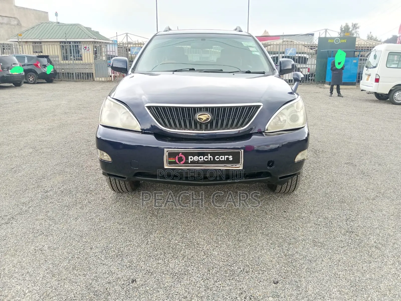 Toyota Harrier 2008 Blue