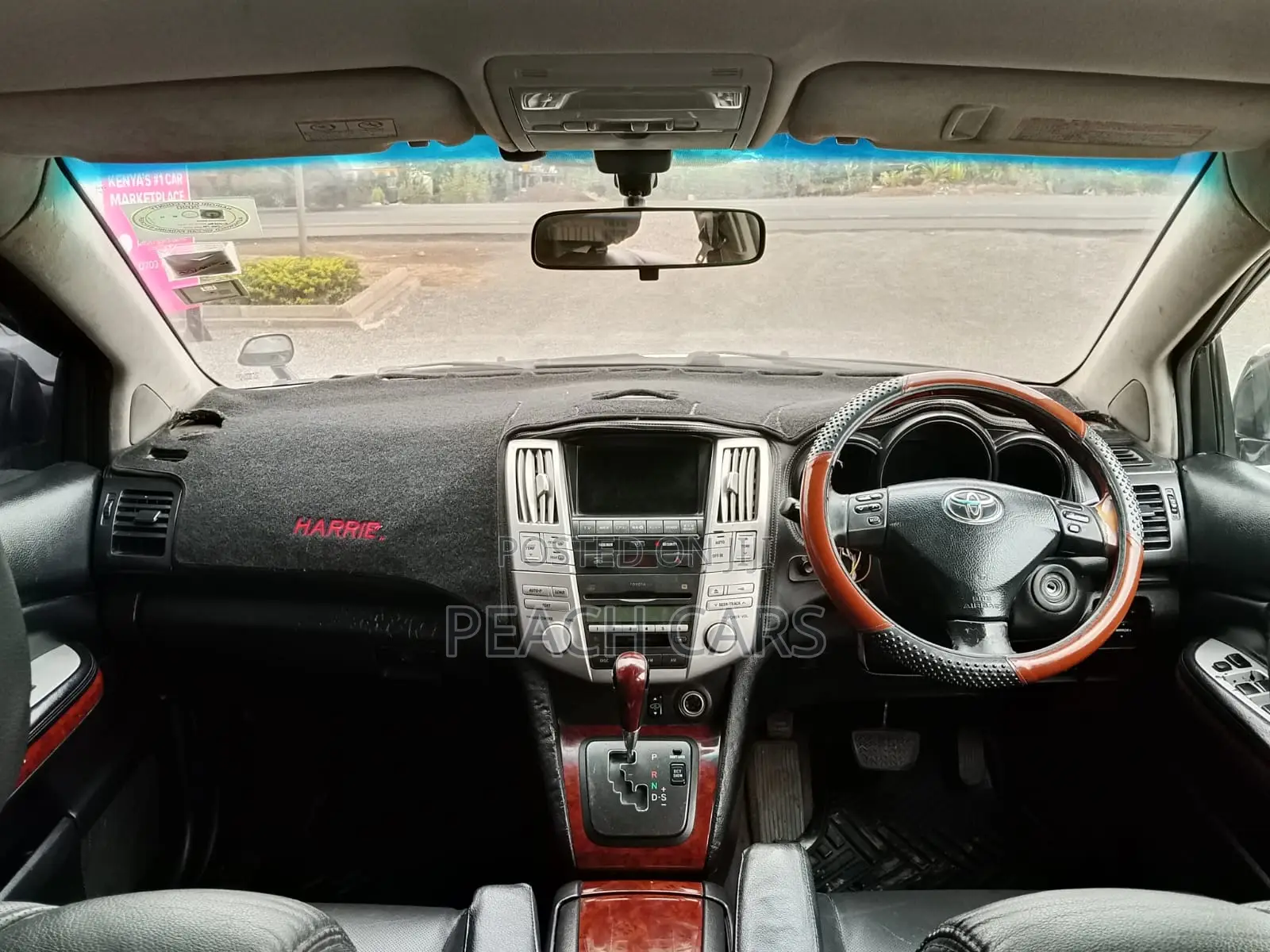 Toyota Harrier 2008 Blue