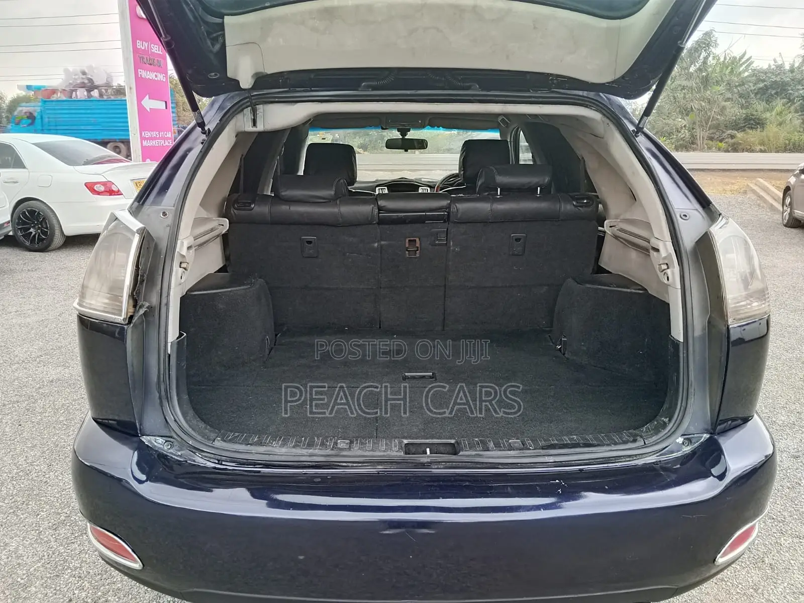Toyota Harrier 2008 Blue