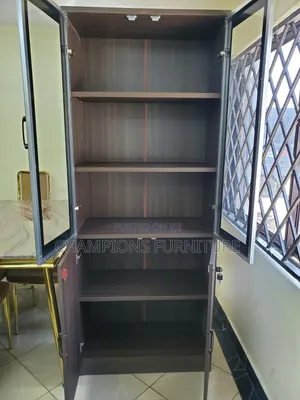 2-Door Glass Display and Cabinet