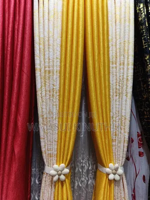 Mursturd Yellow Curtain