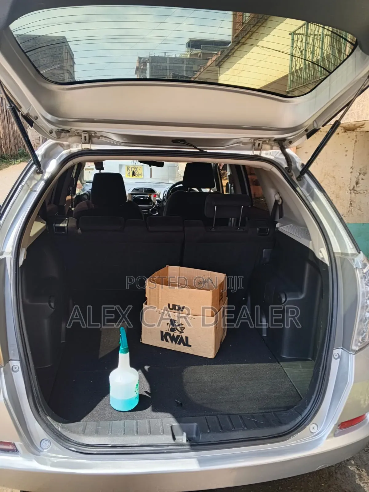 Honda Fit Shuttle 2014 Silver