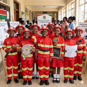Children's Fireman Cosplay Uniform