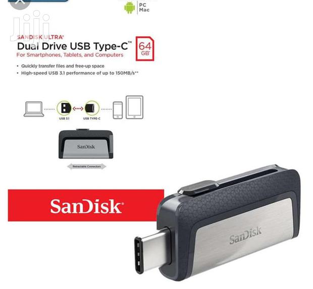 Original 64gb Sandisk Type-c OTG Dual Drive - thumbnail 2