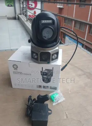 Smart V380 AC 4G Dual Lens Camera – 360° Wireless Security`