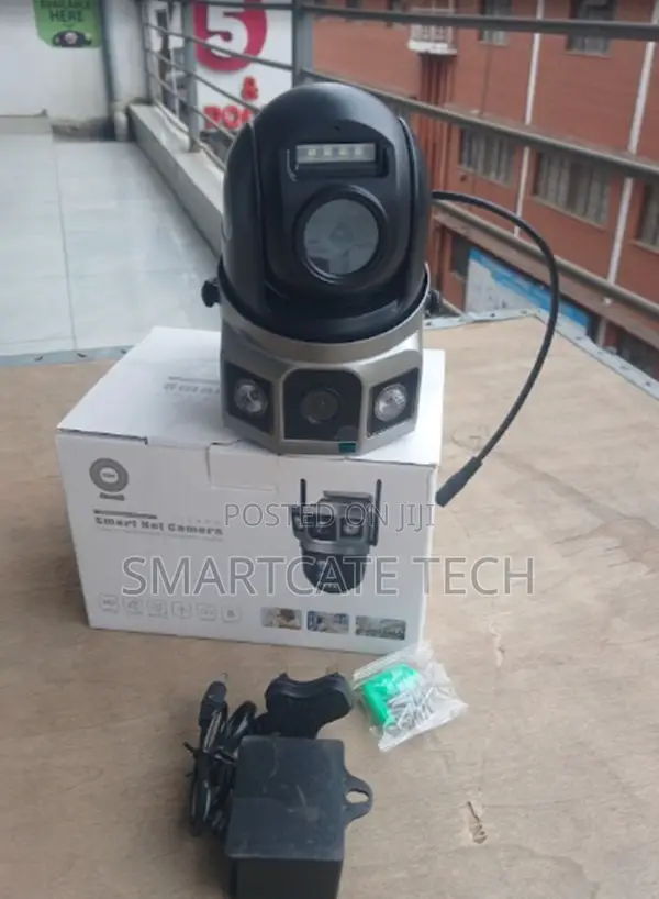 Smart V380 AC 4G Dual Lens Camera – 360° Wireless Security`