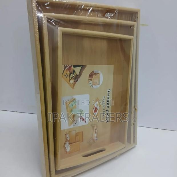 *❇ 3 in 1 Bamboo Serving Tray Available* *▶3 PCS