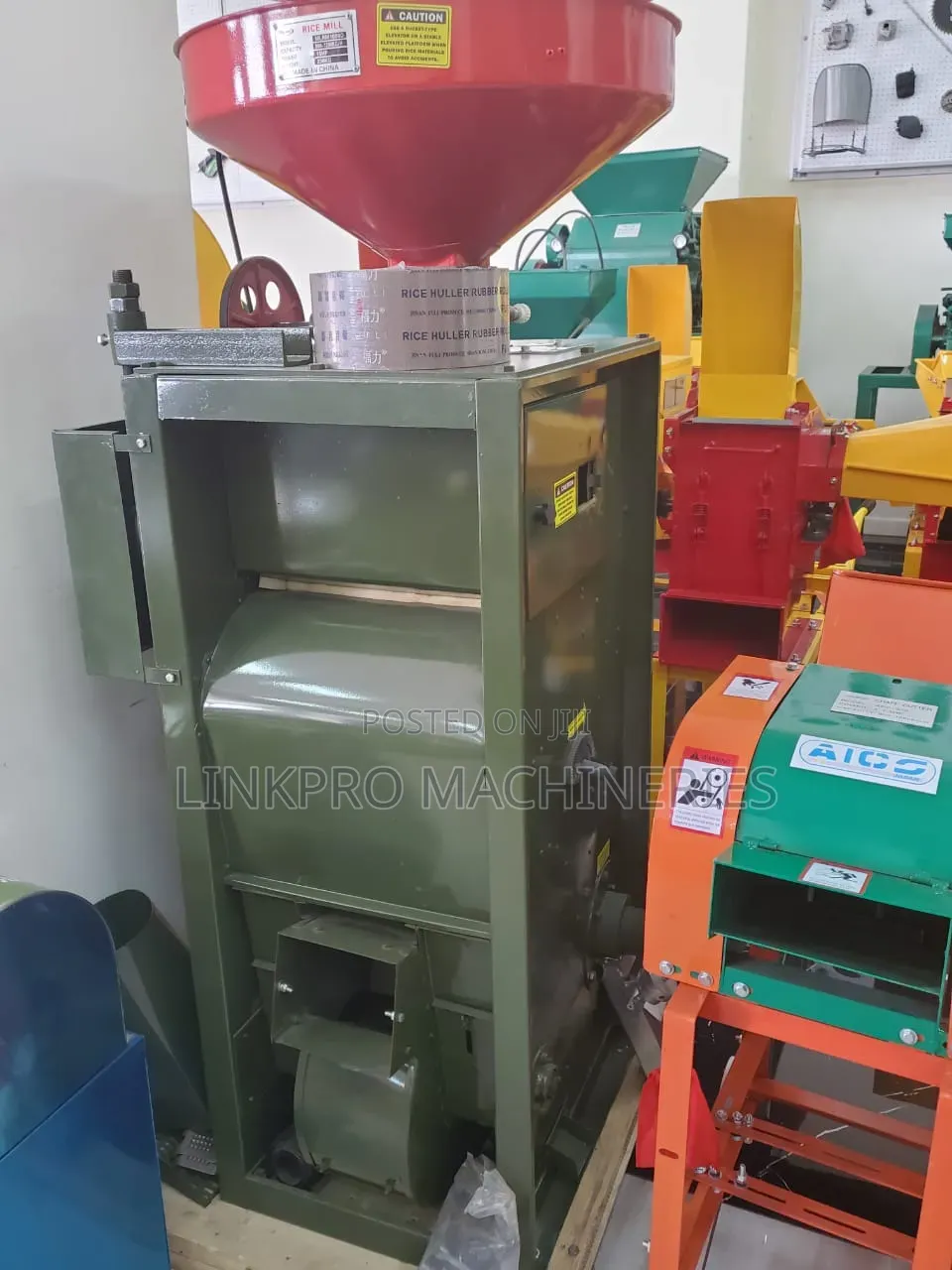 Milano Rice Mill Machine 900-1200 Kg/Hour 15hp