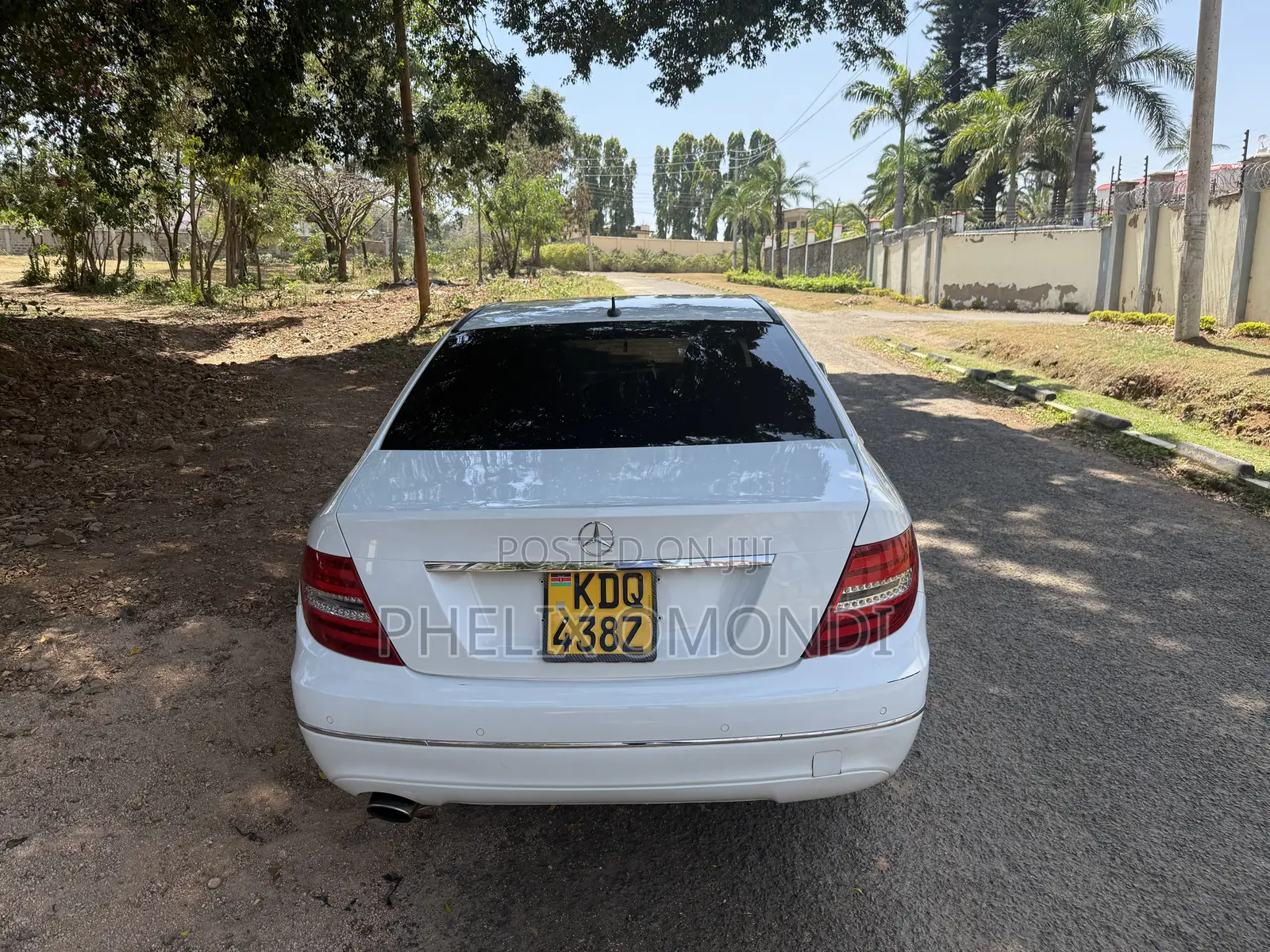 Mercedes-Benz C200 2012 White