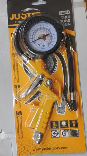 Tyre Pressure Inflator Gun 220 PSI. Pressure Gauge