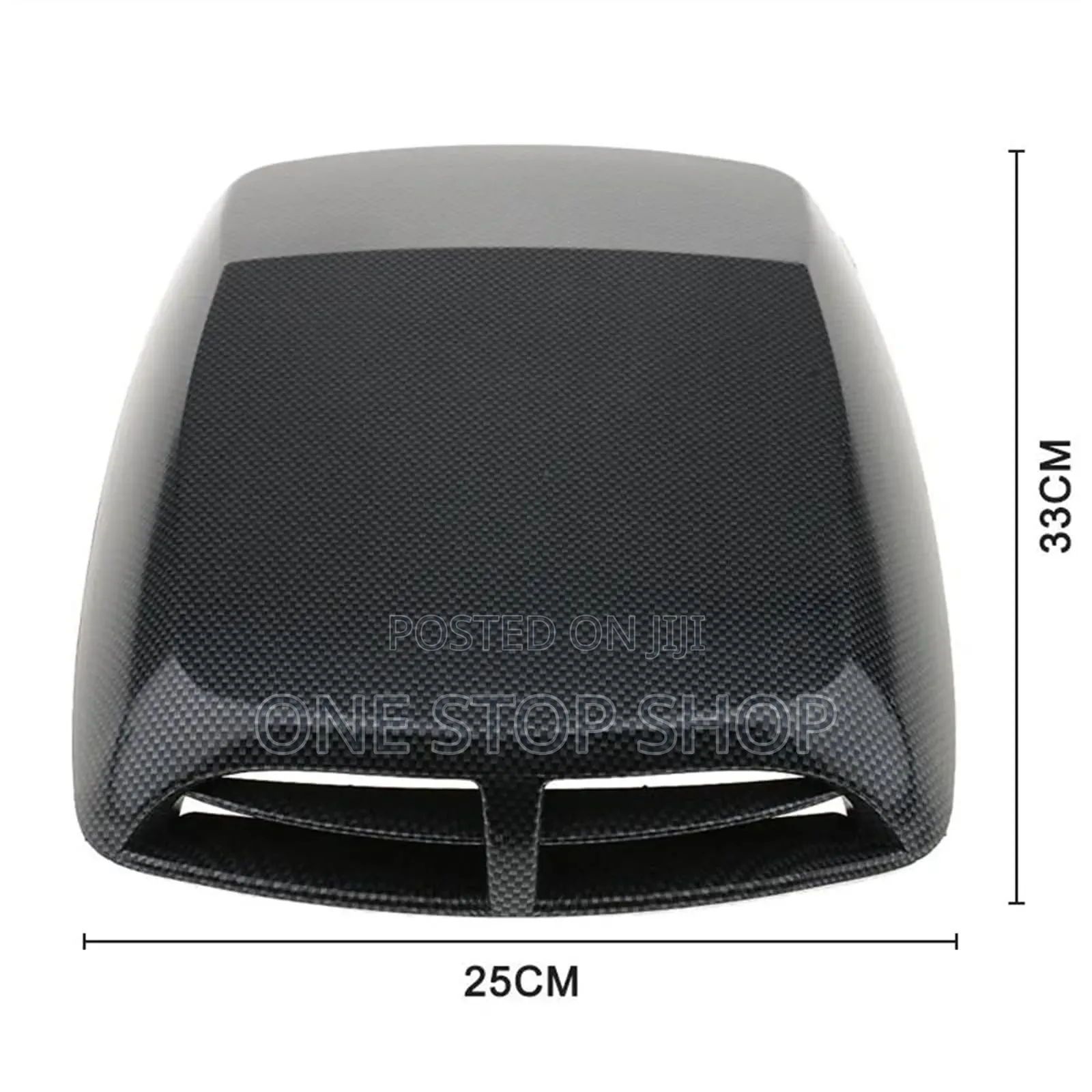Universal Decorative Car Hood Scoop With Carbon Fiber Pattern 33*25cm