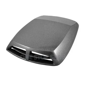 Universal Decorative Car Hood Scoop With Carbon Fiber Pattern 33*25cm