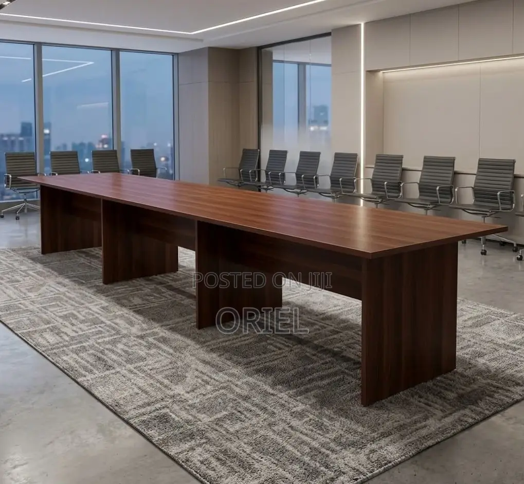 Office Table : 4m Custom-Made Boardroom Table