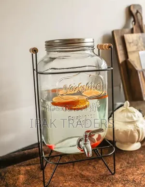GLASS Juice Dispensers* *8L ⏯Material: Glass