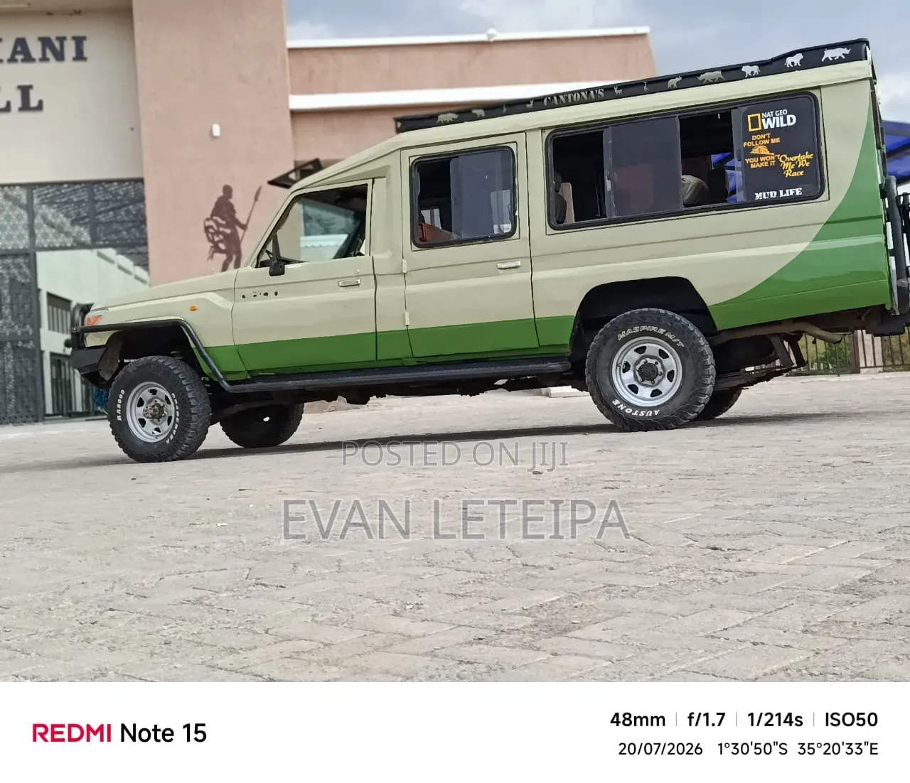 Toyota Land Cruiser 2001 Beige