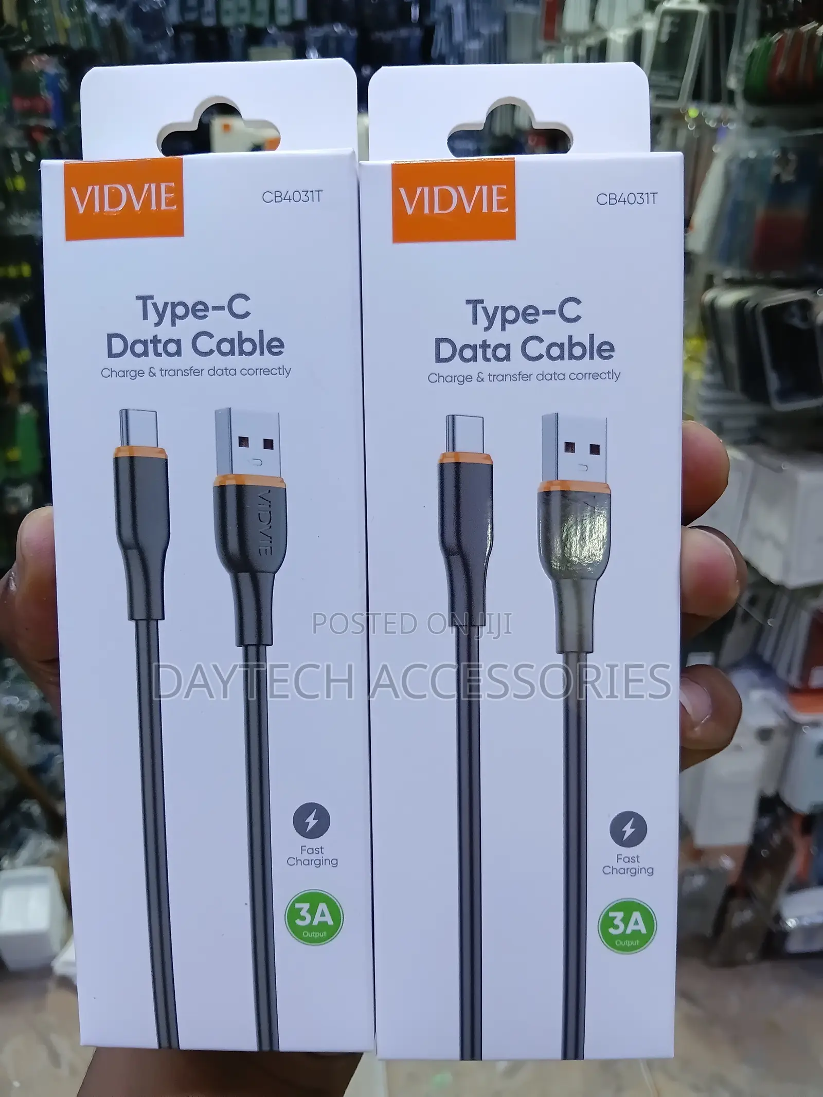 Vidvie CB4031T Type-C to USB Charging and Data Cable Fast Charging 3A