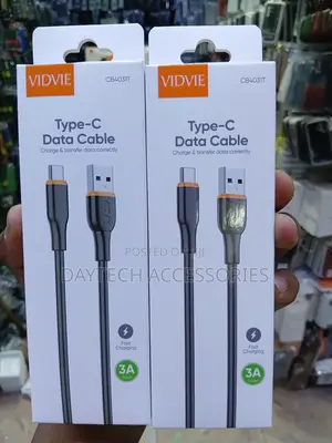 Vidvie CB4031T Type-C to USB Charging and Data Cable Fast Charging 3A