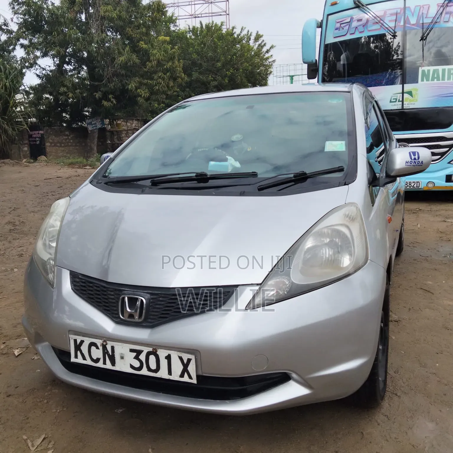 Honda Fit 2010 Silver